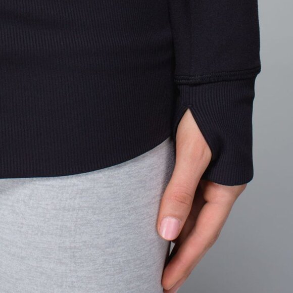 Lululemon Nice Asana Jacket - 8 Black - Picture 3 of 10